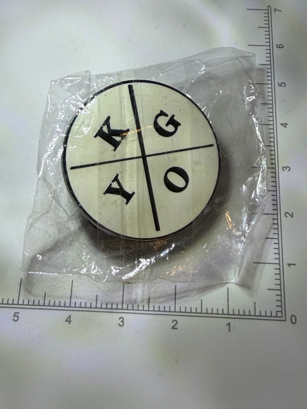 KYGO DJ Logo #026 Numbered Enamel Pin EDM Electronic Music Festival Rare Sealed